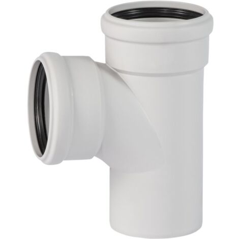 Raccord de robinetterie DN/OD 110/110 x 87,5° – SKU 335400 – Pour espaces confinés – Fixation par vis – Ostendorf