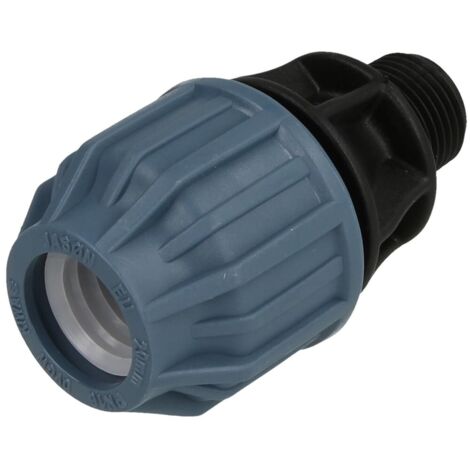 Raccord de serrage à visser PE 20 mm x 1/2'' FM