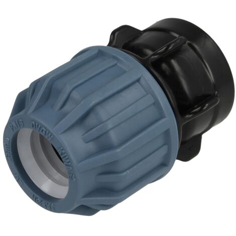 Raccord de serrage à visser PE 25 mm x 3/4'' FF