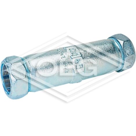Raccord de serrage long  pour tube en acier 3/4''
