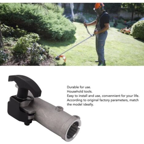 Raccord de Tige pour Débroussailleuse 7 Crans 26 mm en ABS et Aluminium – Universel et Robuste