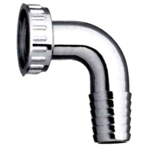 Raccord de tube d'évacuation courbé F 1" mm 16 Cr Siroflex