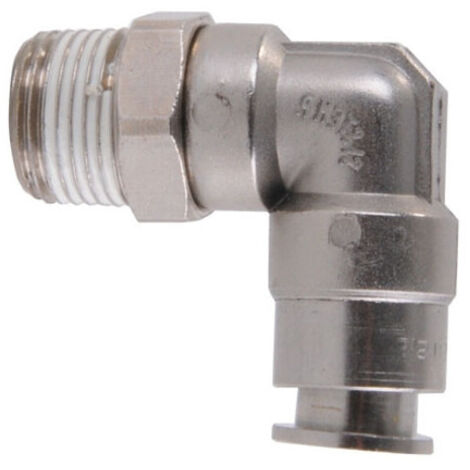 Raccord de tube Rilsan, angle giratoire 50 CG, 8X1/4, automatique, année