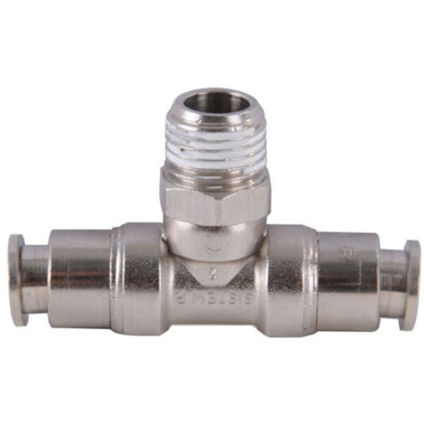 Raccord de tube Rilsan T 50Dg 10X3/8 Auto Ani