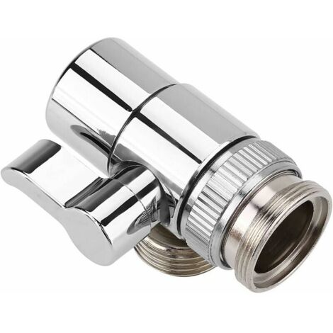 Raccord de tuyau à 2 voies G1/2 en laiton, adaptateur de tuyau flexible, interrupteur de robinet, pièce de rechange pour robinet d'arrosage.