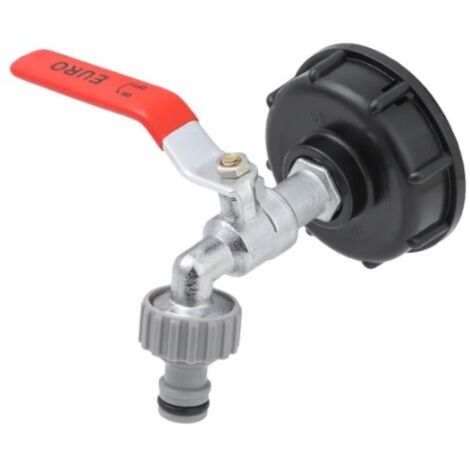 Raccord de tuyau adaptateur IBC 1-PLASTIQUE 1-Plastique