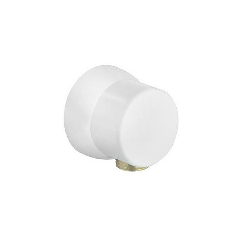 Raccord de tuyau coudé SIRENA DN 15 blanc KLUDI