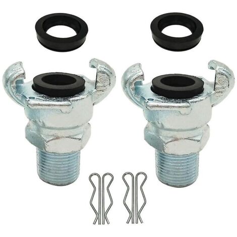 Raccord de tuyau d'air en fer NPT Raccord universel Chicago Raccord mâle 0,75 NPT Raccords de tuyaux en caoutchouc