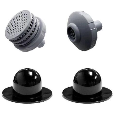 Raccord de tuyau de rechange avec bouchon : Pour piscines hors sol Intex Bestway Intex