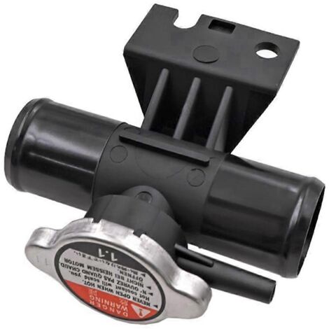 Raccord de tuyau d'eau avec bouchon pour goulot de radiateur (voir illustration)