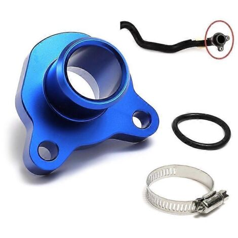 Raccord de tuyau d'eau en aluminium 6061 pour N53 N54 330i 3.0L, pièces 11537544638 et 11537541992, connecteur de durite moteur haute qualité.