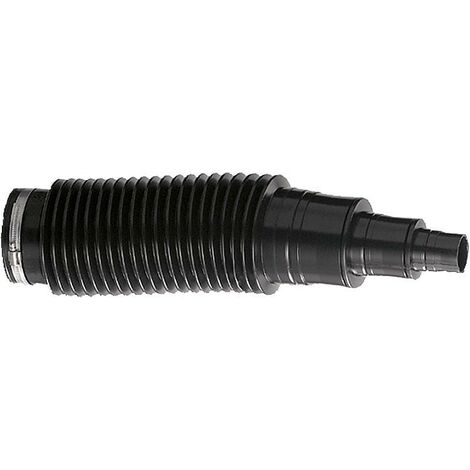 Raccord de tuyau d'evacuation flexible avec pince pour tuyaux souples NW 70/90/100