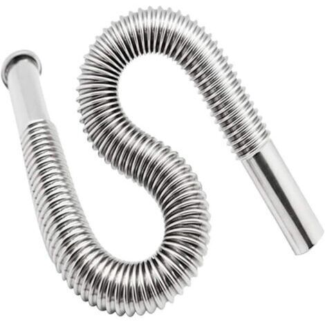 Raccord de tuyau flexible en PVC extensible, tuyau de vidange flexible, siphon/désodorisant extensible universel pour lavabo