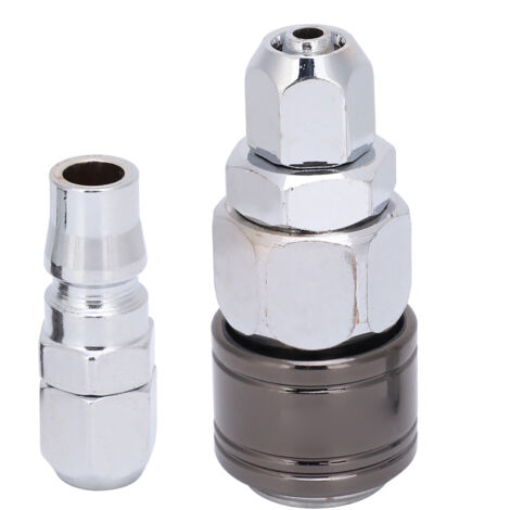 Raccord de Tuyau Pneumatique Auto‑Bloquant Rapide pour Compresseur d'Air et Outils 30SP+30PP