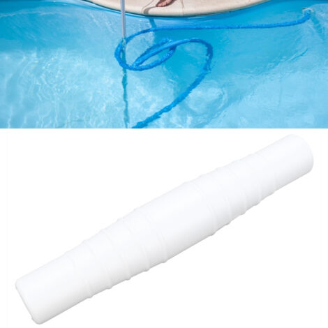 Raccord de tuyau PVC pour pompe de filtration de piscine [1-1/4in & 1-1/2in] - Connexion étanche, durable - Couleur variable (20cm)