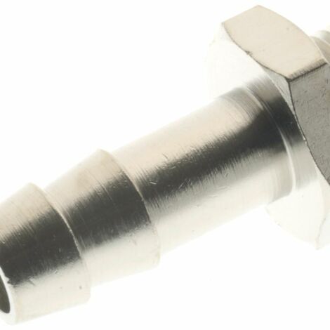Raccord de tuyau souple RS PRO Droit, BSPP 1/8" mâle Laiton, 150 bar ( Prix pour Paquet de 10 )