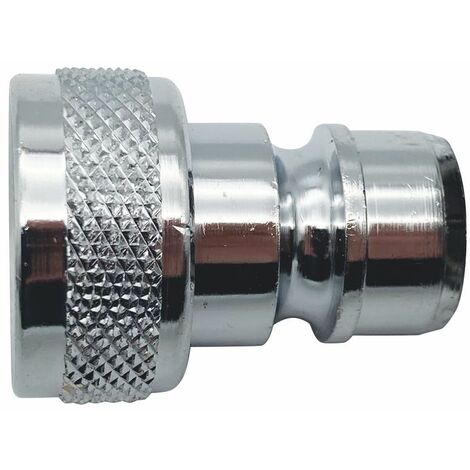 Raccord de tuyau souple RS PRO Laiton chromé, dia.interne 11mm ( Prix pour 1 )