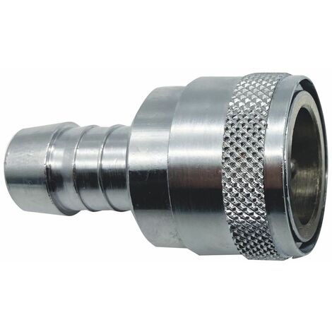 Raccord de tuyau souple RS PRO Laiton chromé, dia.interne 11mm ( Prix pour 1 )