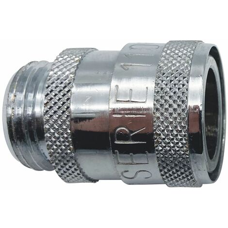 Raccord de tuyau souple RS PRO Laiton chromé, dia.interne 11mm ( Prix pour 1 )