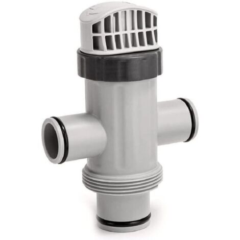 Raccord de valve à piston double fente pour pompe filtrante piscine hors sol – Référence 11872, pièce détachée compatible Intex