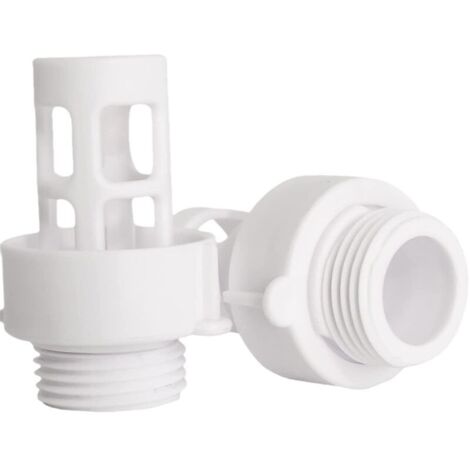 Raccord de vidange Intex 10184 pour tuyau d'arrosage, adaptateur de vidange rond pour piscine hors sol, connecteur de vidange pour piscine