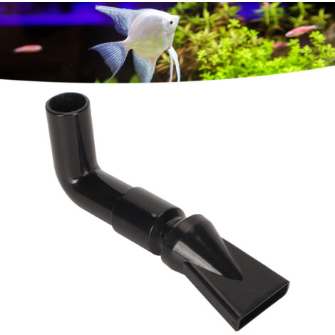 Raccord D'eau Plat Bec Canard pour Aquarium - Grand Embout de Sortie d'Eau Plat