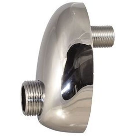 Raccord decale 45 mm-m3/8xm3/4-rosace 68/97 mm