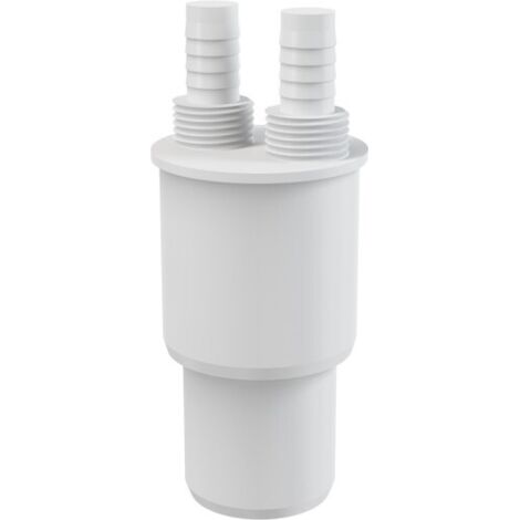 Raccord d'égout 40/50 + filetage extérieur 1/2" + raccord de tuyau
