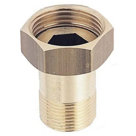 Raccord deux pièces compteur F26x34 M20x27