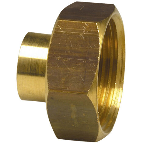 Raccord deux pièces union 359GC en laiton pour circulateur G2" (50/60) - cuivre Ø40 - Thermador