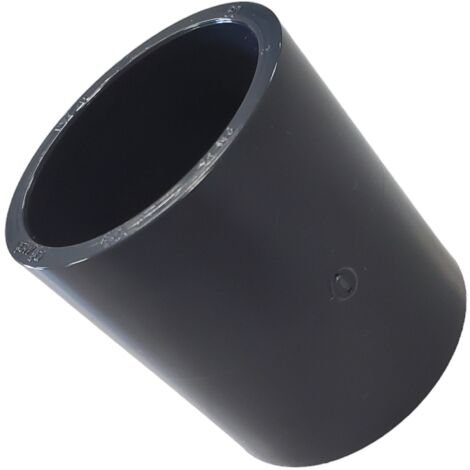 Manchon à coller PVC pression 50mm – Raccord femelle-femelle – Pour connexions étanches en milieu humide – Conçu pour installations sanitaires – Piscineo