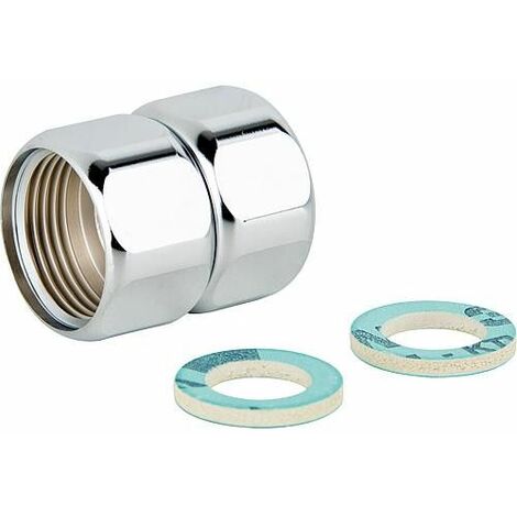 Raccord double écrou KWC 3/4" x 3/4", chromee N° fabricant:Z.500.160.000
