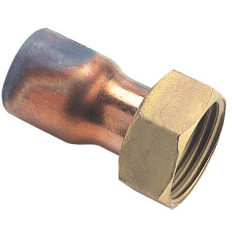 RACCORD DROIT 2 PIECES AVEC ECROU PRISONNIER - 359 GLCU