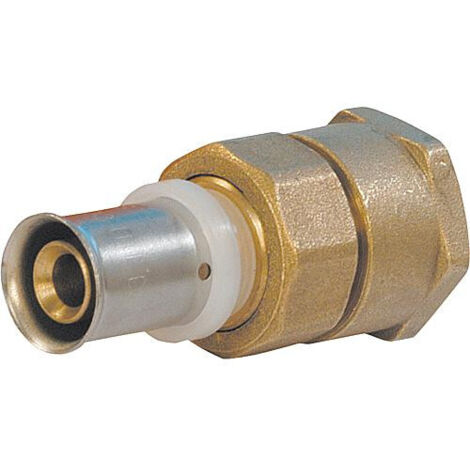 Raccord droit à écrou tournant et joint plat MF 32x3 - 1'' - COMISA - 87.36.320