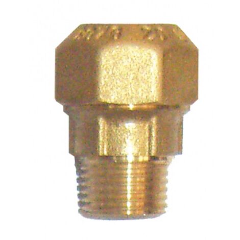 RACCORD DROIT COMPRESSION LAITON MALE 3/4'' x 25 RENSON