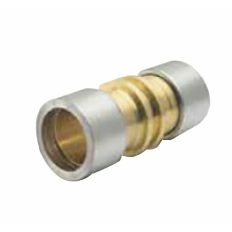 Raccord droit en laiton ÃƒËœ6.3mm (1/4") (X 10) - VULKAN LOKRING : 6,35 NK Ms 50-B10