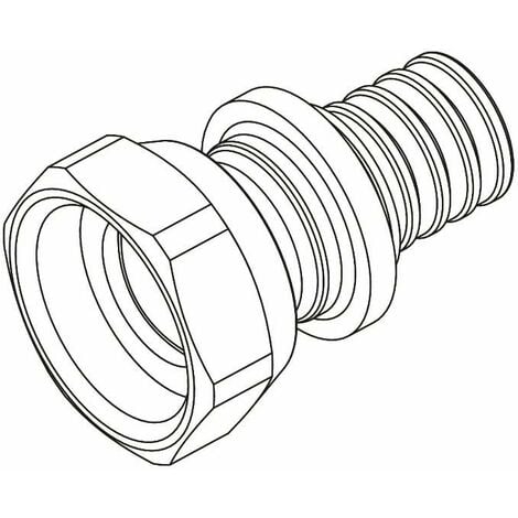 Raccord droit E.P. SDR 11 LX REHAU 12-1/2' F - 11690871001
