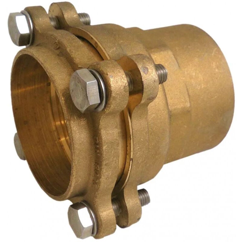 Sferaco - Raccord droit deca pour pe en 75, femelle 66X76 (2'1/2)