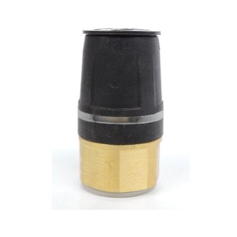 Raccord droit femelle pour tube multicouche Ø 25mm F20X27 (25 x Rp 3/4") bi-matière laiton / PPSU TECELOGO TECE 8710005