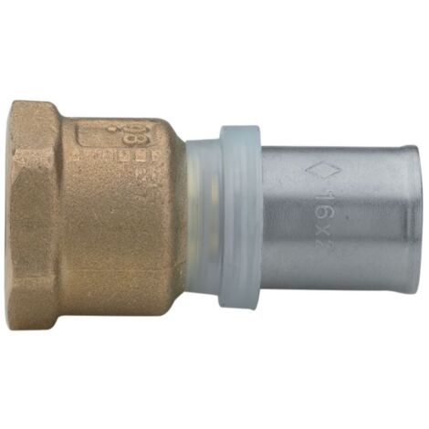 raccord droit - femelle - pour tube multicouche - 26 vers 3/4 - lot de 2 - altech 4434787