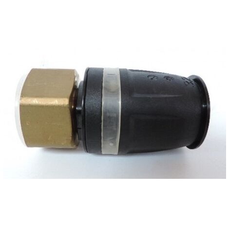 Raccord droit femelle pour tube multicouche Ø 32mm F26X34 (25 x Rp 1") bi-matière laiton / PPSU plomberie TECELOGO TECE 8710007