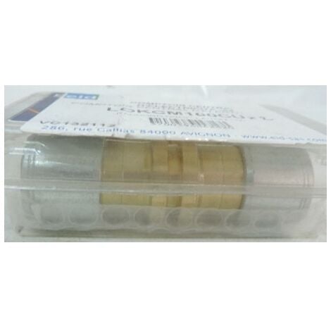 Raccord droit laiton Ø 1" pour tube cuivre / acier frigorifique sans brasure VULKAN LOKRING EID DISTRIBUTION LOKCM100CU