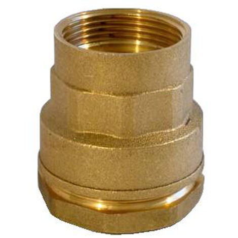 Raccord droit PE femelle - Diamètre : 50 - 1 1/2''