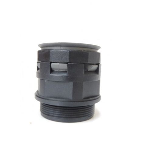 Raccord droit pol. noir NYLOFIX N°36-Pg 36 BLM 311365