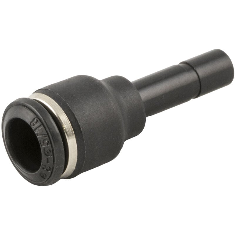 Rs Pro - Raccord droit 55705 vers Enfichable, 8 mm Enfichable 6 mm 6 mm Push-in, entrée ( Prix pour Paquet de 10 )