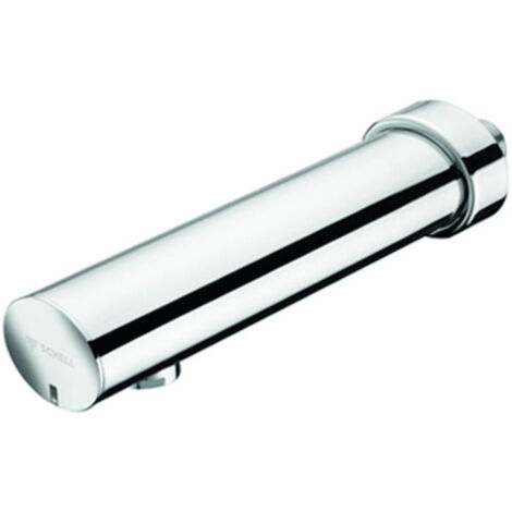 Raccord échangeur de chaleur électronique MODUS E type HD-K, fonctionnement sur batterie, bec mural chromé 230 mm SCHELL