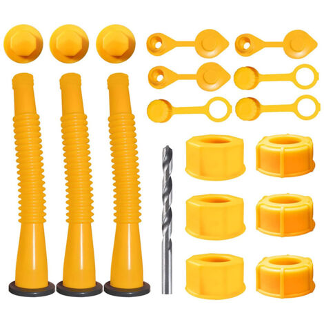 Raccord Écrou Hexagonal pour Tuyau de Transfert de Carburant - Filetage Plastique - pour Bidons, Réservoirs et Pompes
