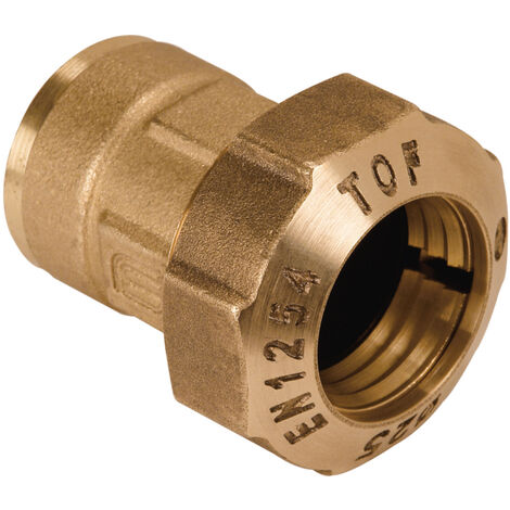 raccord - effebi tof push - femelle - pe 25 - 20 x 27 - effebi 10020005pfb