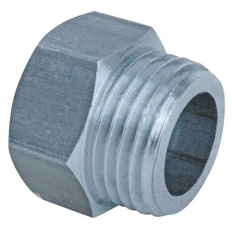 Raccord égal, chromé  MF3/4