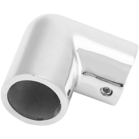 Raccord en Acier Inoxydable 316, Coude à 2 Voies Épaissi 3mm pour Tuyau 25mm